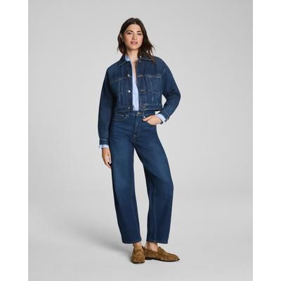 Spanx Women's SPANXshape® Authentic 360 Barrel Leg Jeans, Adriatic Blue