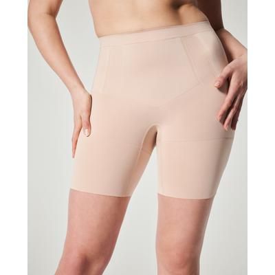 Spanx Women's SPANXsculpt® OnCore Mid-Thigh Shorts in Soft Nude