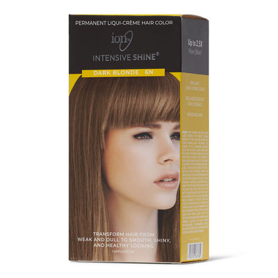 Ion Intensive Shine Hair Color Kit Dark Blonde 6N 2 oz