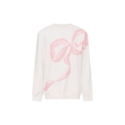 LoveShackFancy Kids Serafina Sweatshirt in Blush. - size 2 (also in 3, 4, 5)