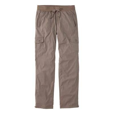 Women's Vista Camp Pants, Straight-Leg Cargo Toasted Almond S Petite, Nylon Blend Synthetic L. L.Bean