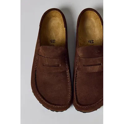 Birkenstock Men's Naples Wrapped Suede Loafers in Carafe, Men's at Urban Outfitters
