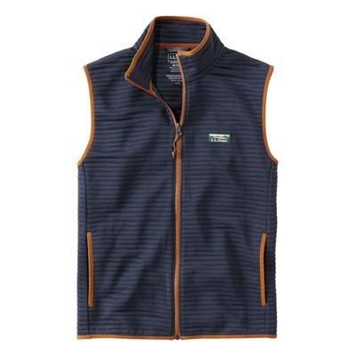 Men's Airlight Vest Navy Large, Synthetic Polyester L. L.Bean