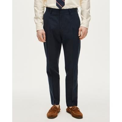 Ludlow Slim-fit suit pant in Baird McNutt Irish cotton-linen blend
