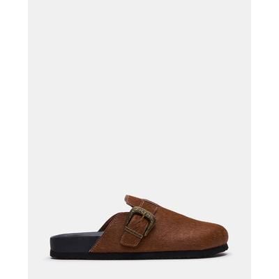 Steve Madden Men's Wooly Slip-On Casual Shoes - Chestnut - Size 10 - Leather
