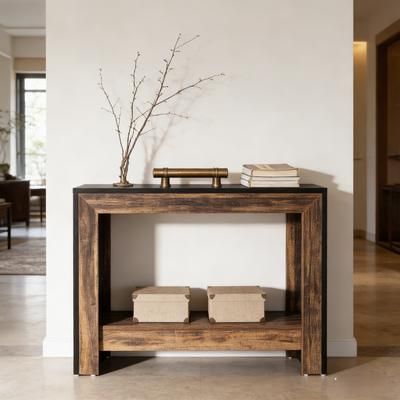 Blisstyle Modern Sofa Table Console Table Hallway Table Farmhouse Long Console Tables Decor for Entryway Living Room With Storage Behind Couch | CT115