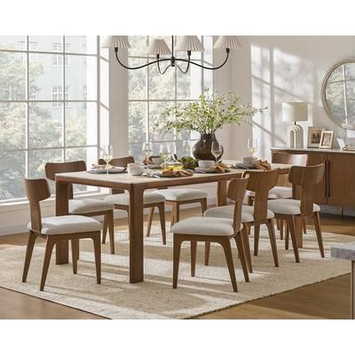 Arlen Sintered Stone Dining Table, 82.7", Durable, Sintered Stone for Multi Color