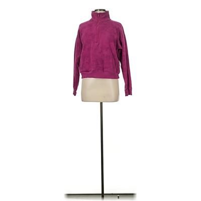 Fabletics Pullover Sweater: Purple Tops - Size Medium