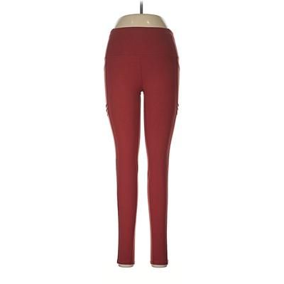 Oiselle Active Pants - High Rise: Burgundy Activewear - Size 8