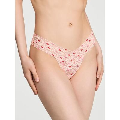 The Lacie Lace Thong Panty, Print, Xxl - Women's Panties - Victoria's Secret