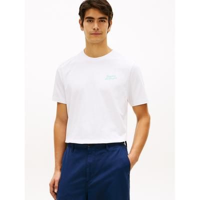Tommy Hilfiger Men's Palm Tree Back Graphic T-Shirt - White - XXL