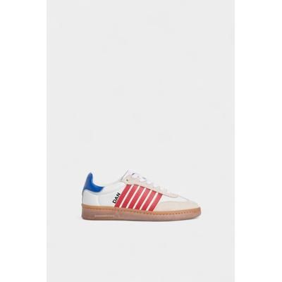 D2 - Boxer Sneakers, Man, White, Size: 42
