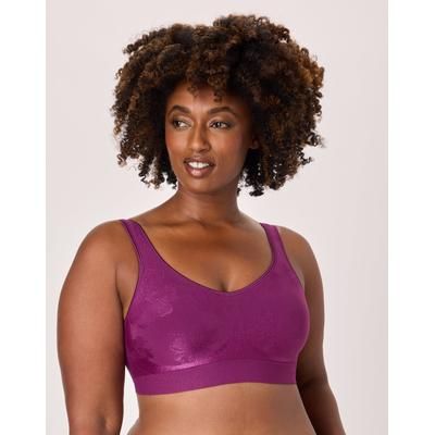 Bali Comfort Revolution ComfortFlex Fit Shaping Wireless Bra Autumn Orchid Tropic XL