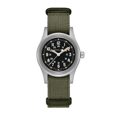 Hamilton Khaki Field Mechanical Watch, 36mm - Black/Green
