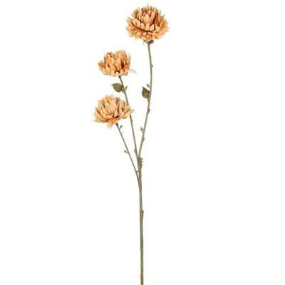 Vickerman 606490 - 24" Mustard Mum Spray 4/Pk (FV194604) Home Office Flower Sprays