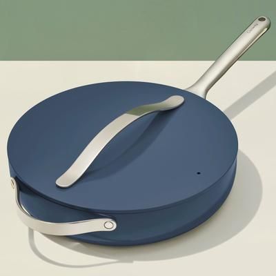 4.5 QT Sauté Pan In Navy | Non-Stick, Non-Toxic, PFAS-Free Ceramic Pans | Induction-Compatible For Healthy Cooking | Caraway