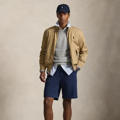 Ralph Lauren 10-Inch Relaxed Fit Chino Short in Newport Navy - Size 30