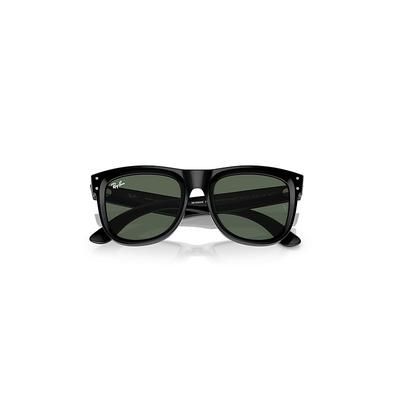 Ray-Ban Wayfarer Reverse Sunglasses Black Frame Green Lenses 50-22