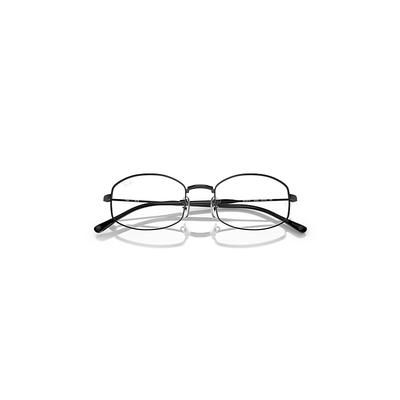 Ray-Ban Rb6510 Optics Eyeglasses Black Frame Clear Lenses Polarized 52-20