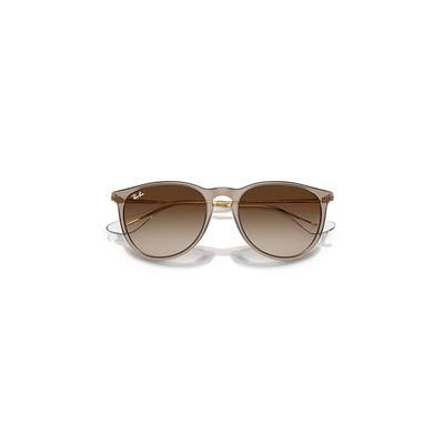 Ray-Ban Erika Classic Sunglasses Gold Frame Brown Lenses 54-18
