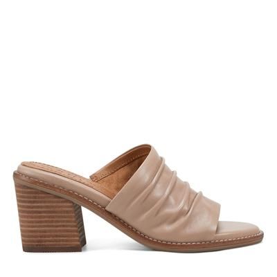 Womens Sandal Shoe | Sandal Shoes | earth® Adara Ruched Slip-On Dress Sandals | Size 10 | Earth Shoes