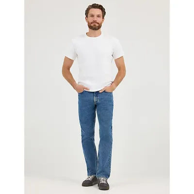 Lee Legendary Relaxed Straight Jeans Pepperstone (Size 38 x 34)