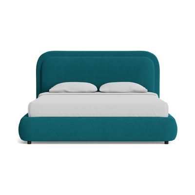 Griffin Bed Key Largo Zenith Teal Queen Blue Modern