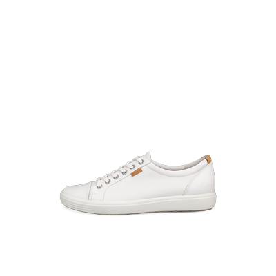 ECCO Soft 7 - Women's Leather Sneaker - White
