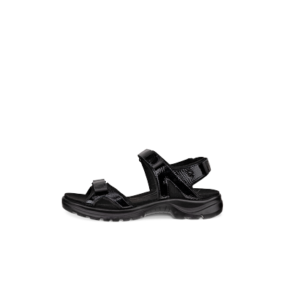 ECCO Offroad - Women's Leather Outdoor Sandal - Black