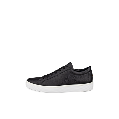 ECCO Soft 60 - Men's Leather Sneaker - Black
