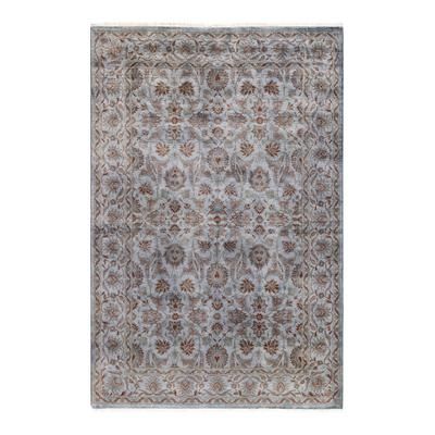 Bloomingdale's Fine Vibrance M1496 Area Rug, 4'2" x 6'4" - Gray