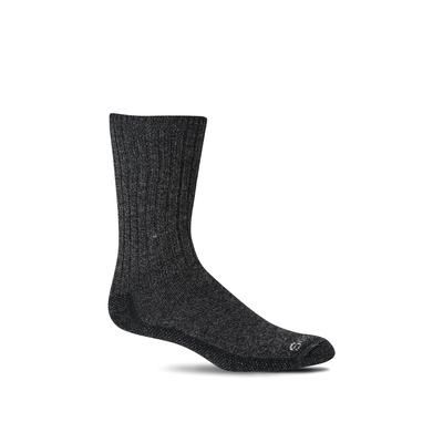 Men's Big Easy | Relaxed Fit Socks M/L Light Grey | Relaxed Fit/Diabetic Friendly by Sockwell Socks