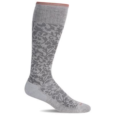 Women's Damask | Moderate Graduated Compression Socks S/M Denim | Lifestyle Compression by Sockwell Socks