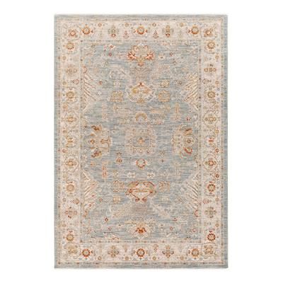 Livabliss Avant Garde Avt-2318 Area Rug, 10' x 13'11" - Denim/Rust