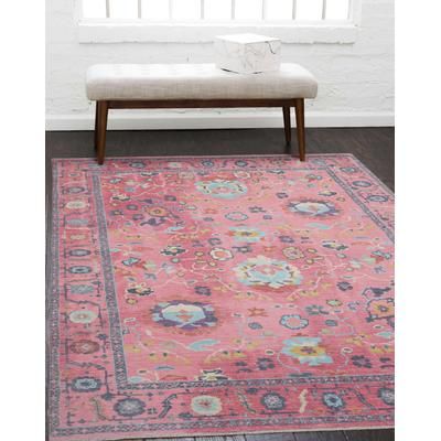 Linon Lana Aydin 5' X 7' Area Rug, Pink