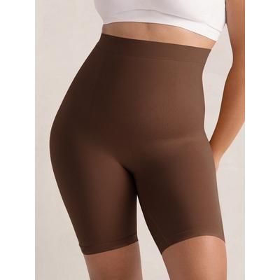 Shapermint Essentials All Day Every Day High-Waisted Shaper Shorts Shapewear Chocolate 4XL