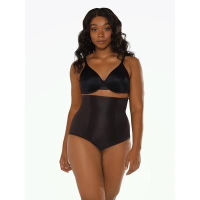 Miraclesuit Shape with an Edge Hi-Waist Brief Shapewear Black L