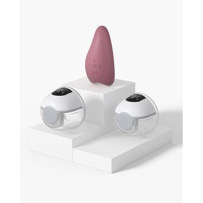 M1 Double Wearable Breast Pump & One Chest Massager