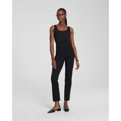 Spanx Women's SPANXsupersmooth® PerfectFit Ponte Slim Straight Pants in Black