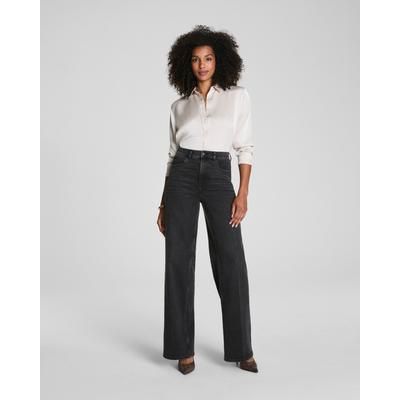 Spanx Women's SPANXshape® Authentic 360 Wide Leg Jeans, Carbon
