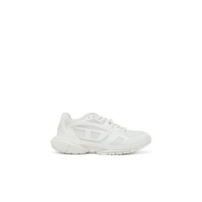 Diesel - S-Pro-V-Dense-Mesh sneakers with Oval D logo - Sneakers - Man - White