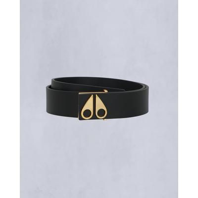 Moose Knuckles - Logo Icon Belt Gold