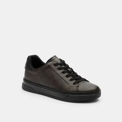 High Line Sneaker In Signature Canvas