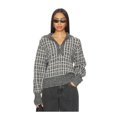 Varley Furley Half Zip Knit in Grey. - size S (also in L)