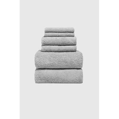 Italic Ultraplush Australian Cotton Towels Standard Set in Light Gray at Urban Outfitters