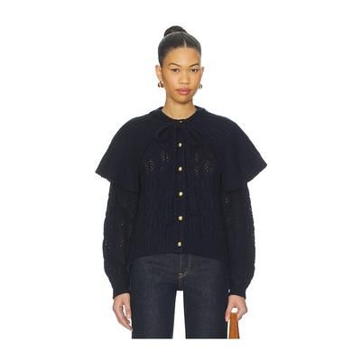FRAME Cape Sweater in Navy. - size L (also in XS, S, M)
