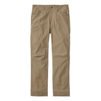Men's Water-Resistant Cresta Five-Pocket Pants, Standard Fit Dark Driftwood 31x34, Synthetic Blend/Nylon L. L.Bean