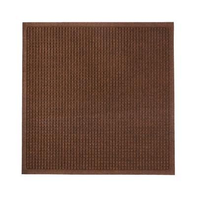 Everyspace Recycled Waterhog Mat, Square Brown 2'11" x 2'11", Recycled Polyester/Rubber L. L.Bean