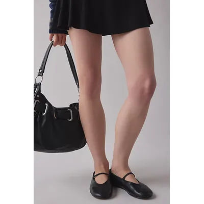 Urban Outfitters UO Ava Mary Jane Ballet Flats in Black, Women's at Urban Outfitters