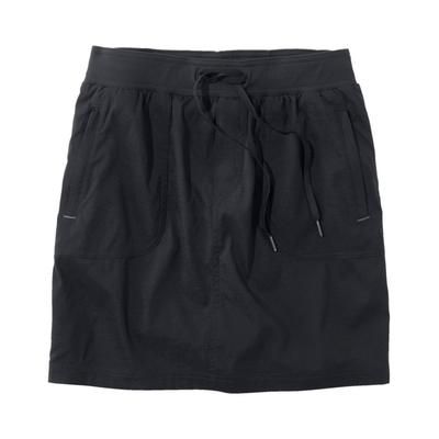 Women's Vista Camp Skort Classic Black 1X, Synthetic/Nylon L. L.Bean